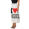 I love Latin food Classic Midi Chiffon Skirt View2