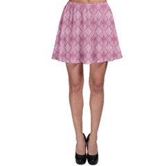 Pattern Print Floral Geometric Skater Skirt by Vaneshop