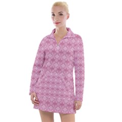 Pattern Print Floral Geometric Women s Long Sleeve Casual Dress by Vaneshop