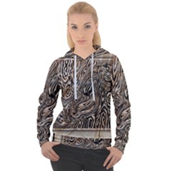 Zebra Abstract Background Women s Overhead Hoodie