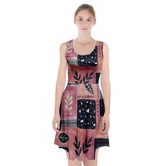 Floral Wall Art Racerback Midi Dress by Vaneshop