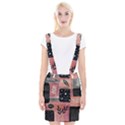 Floral Wall Art Braces Suspender Skirt View1