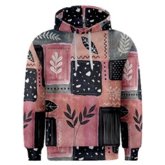 Floral Wall Art Men s Overhead Hoodie