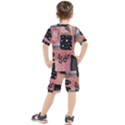 Floral Wall Art Kids  Tee and Shorts Set View2