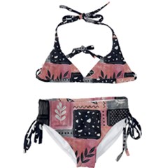 Floral Wall Art Kids  Classic Bikini Set