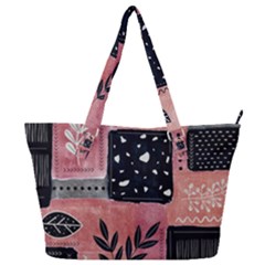 Floral Wall Art Full Print Shoulder Bag