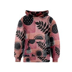 Abstract Pattern Floral Wall Art Kids  Pullover Hoodie by Vaneshop