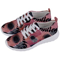 Abstract Pattern Floral Wall Art Men s Lightweight Sports Shoes by Vaneshop