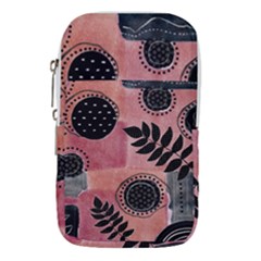 Abstract Pattern Floral Wall Art Waist Pouch (large) by Vaneshop