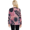 Abstract Pattern Floral Wall Art Hidden Pocket Sweatshirt View2