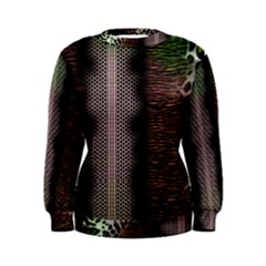 Leopard Animal Shawl Honeycomb Women s Sweatshirt