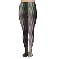 Leopard Animal Shawl Honeycomb Tights by Vaneshop