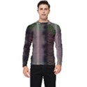 Leopard Animal Shawl Honeycomb Men s Long Sleeve Rash Guard View1