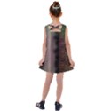 Leopard Animal Shawl Honeycomb Kids  Cross Back Dress View2