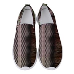 Leopard Animal Shawl Honeycomb Women s Slip On Sneakers by Vaneshop