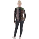 Leopard Animal Shawl Honeycomb Velvet Zip Up Jacket View2