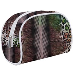 Leopard Animal Shawl Honeycomb Make Up Case (large) by Vaneshop