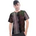 Leopard Animal Shawl Honeycomb Men s Sport Top View1