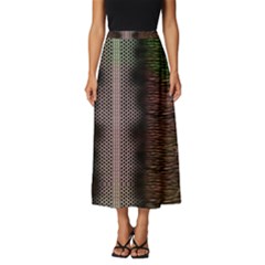 Leopard Animal Shawl Honeycomb Classic Midi Chiffon Skirt by Vaneshop