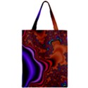 Colorful Piece Abstract Zipper Classic Tote Bag View1