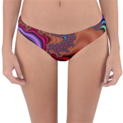 Colorful Piece Abstract Reversible Hipster Bikini Bottoms by Vaneshop