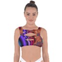 Colorful Piece Abstract Bandaged Up Bikini Top View1