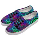 Abstract Piece Color Women s Classic Low Top Sneakers View2