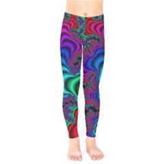 Abstract Piece Color Kids  Classic Winter Leggings by Vaneshop