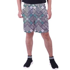 Mandala Decoration Flora Floral Flower Men s Pocket Shorts by Vaneshop