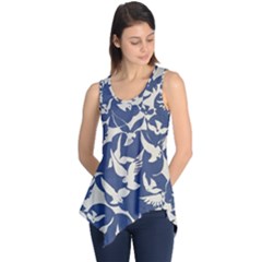 Bird Animal Animal Background Sleeveless Tunic by Vaneshop