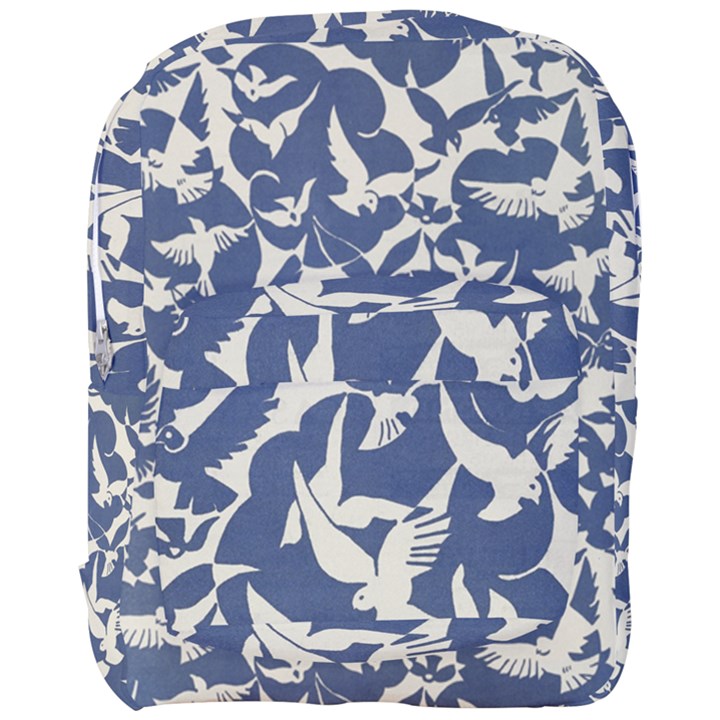 Bird Animal Animal Background Full Print Backpack