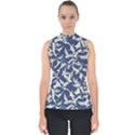 Bird Animal Animal Background Mock Neck Shell Top View1