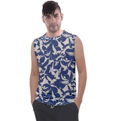 Bird Animal Animal Background Men s Regular Tank Top by Vaneshop