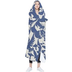 Bird Animal Animal Background Wearable Blanket by Vaneshop