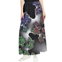 Piece Graphic Maxi Chiffon Skirt