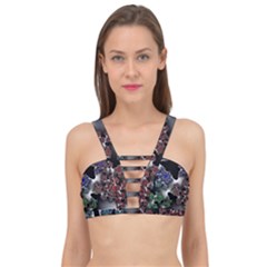 Piece Graphic Cage Up Bikini Top by Vaneshop