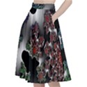 Piece Graphic A-Line Full Circle Midi Skirt With Pocket View2