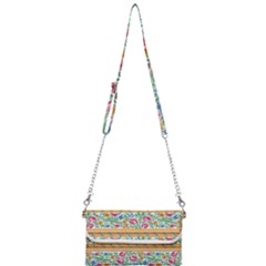 Flower Fabric Design Mini Crossbody Handbag by Vaneshop