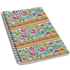 Flower Fabric Design 5 5  X 8 5  Notebook by Vaneshop