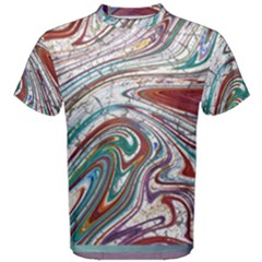 Abstract Background Ornamental Men s Cotton Tee by Vaneshop