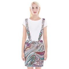 Abstract Background Ornamental Braces Suspender Skirt by Vaneshop