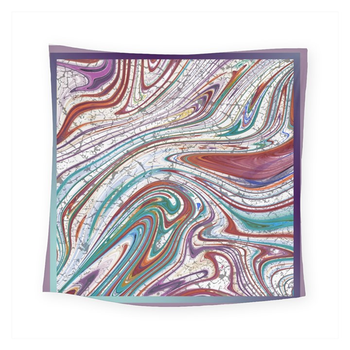 Abstract Background Ornamental Square Tapestry (Small)