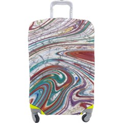 Abstract Background Ornamental Luggage Cover (large) by Vaneshop