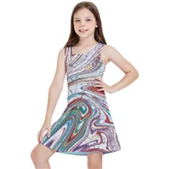 Abstract Background Ornamental Kids  Lightweight Sleeveless Dress by Vaneshop