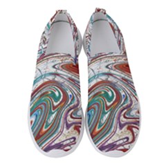 Abstract Background Ornamental Women s Slip On Sneakers by Vaneshop