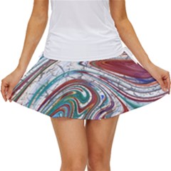 Abstract Background Ornamental Women s Skort