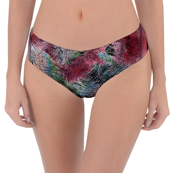 Design Pattern Scarf Gradient Reversible Classic Bikini Bottoms