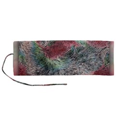 Design Pattern Scarf Gradient Roll Up Canvas Pencil Holder (m) by Vaneshop