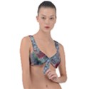 Design Pattern Scarf Gradient Front Tie Bikini Top View1