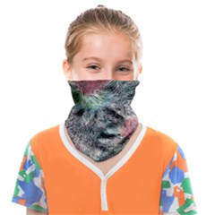 Design Pattern Scarf Gradient Face Covering Bandana (kids) by Vaneshop